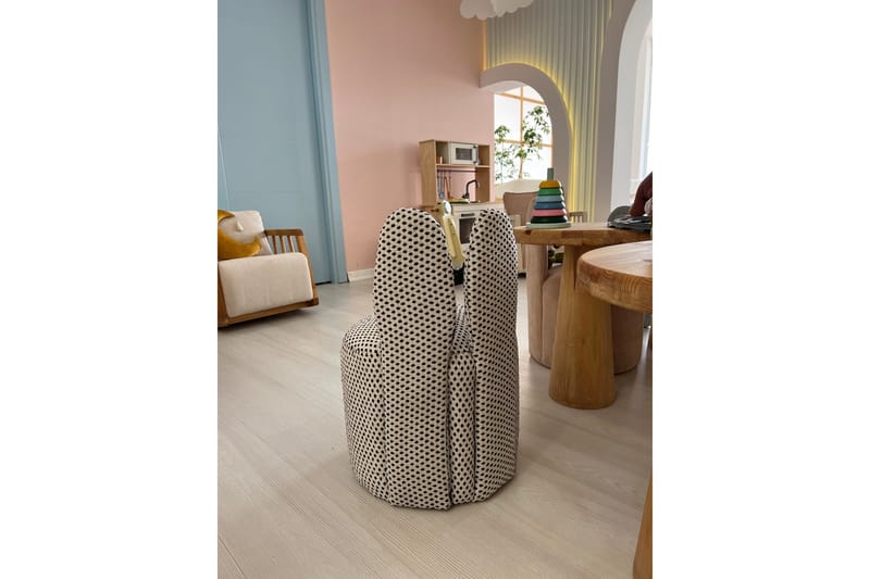 Tavsan Lenestol - Svart/Hvit - Møbler - Barnemøbler - Barnestol - Barnelenestol