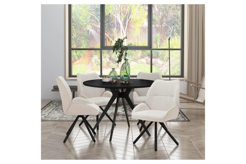 Tilde Spisestol - Hvit - Møbler - Stoler & lenestoler - Spisestuestoler & kjøkkenstoler