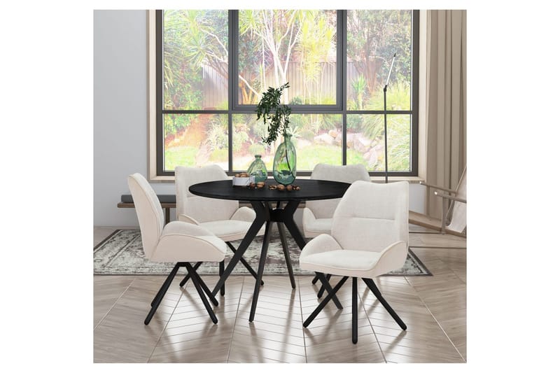 Tilde Spisestol - Hvit - Møbler - Stoler & lenestoler - Spisestuestoler & kjøkkenstoler