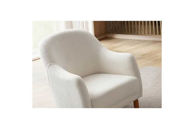 Torrelis Lenestol - Hvit - Møbler - Stoler & lenestoler - Lenestoler