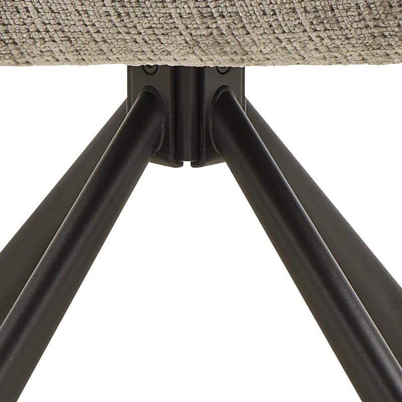 Torrelon spisestol med armlener - Grå - Møbler - Stoler & lenestoler - Spisestuestoler & kjøkkenstoler