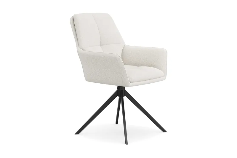 Torsby Snurrestol - Lys beige - Møbler - Stoler & lenestoler - Spisestuestoler & kjøkkenstoler