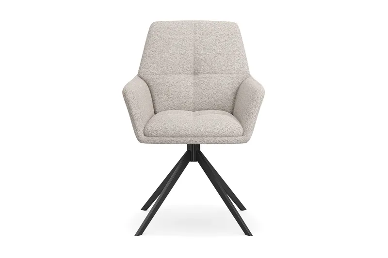 Torsby Snurrestol - Mørk beige - Møbler - Stoler & lenestoler - Spisestuestoler & kjøkkenstoler