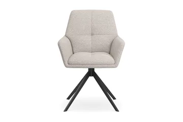 Torsby Snurrestol - Mørk beige - Møbler - Stoler & lenestoler - Spisestuestoler & kjøkkenstoler