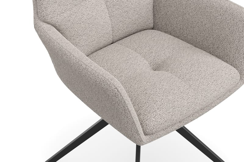 Torsby Snurrestol - Mørk beige - Møbler - Stoler & lenestoler - Spisestuestoler & kjøkkenstoler