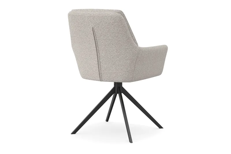 Torsby Svingstol - Mørk beige - Møbler - Stoler & lenestoler - Spisestuestoler & kjøkkenstoler