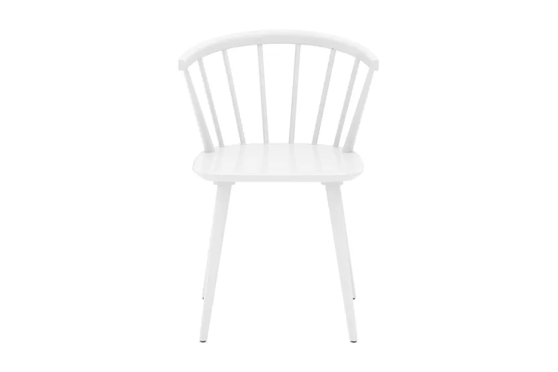 Tyrö Armlene Stol - Hvit - Møbler - Stoler & lenestoler - Spisestuestoler & kjøkkenstoler