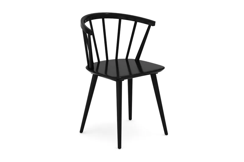 Tyrö Armlene Stol, Svart