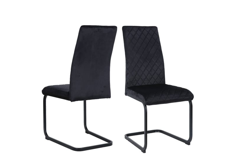 Valbourg Spisestol - Svart - Møbler - Stoler & lenestoler - Spisestuestoler & kjøkkenstoler