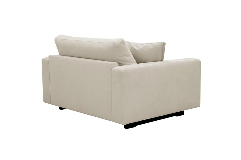 Valencia ekstra dyp lenestol i chenille - Beige - Møbler - Stoler & lenestoler - Lenestoler