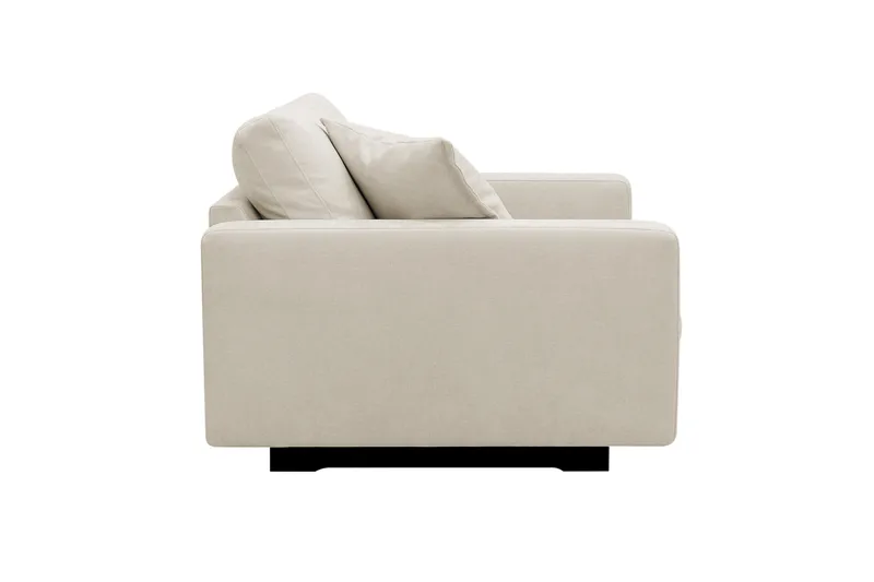 Valencia ekstra dyp lenestol i chenille - Beige - Møbler - Stoler & lenestoler - Lenestoler