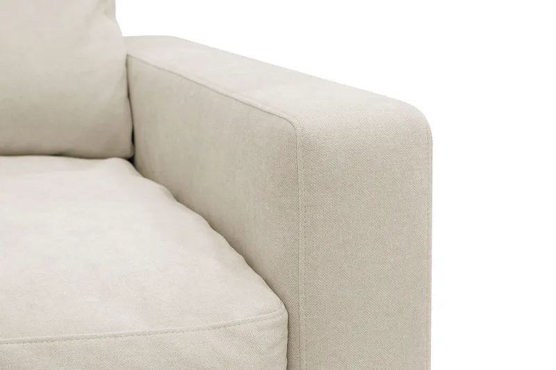 Valencia ekstra dyp lenestol i chenille - Beige - Møbler - Stoler & lenestoler - Lenestoler