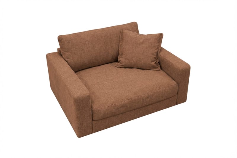 Valencia ekstra dyp lenestol i chenille - Rustrødbrun - Møbler - Stoler & lenestoler - Lenestoler