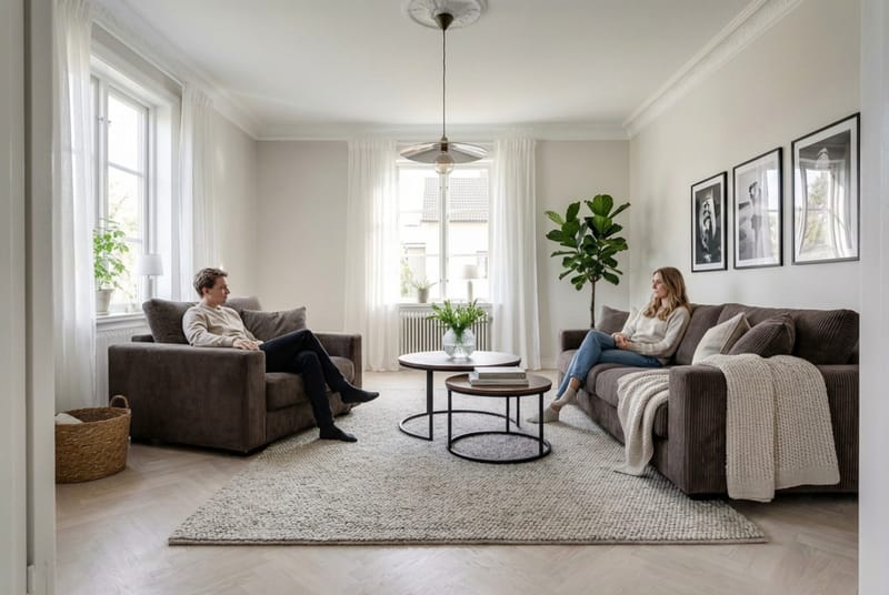 Valencia ekstra dyp lenestol - Mørkegrå - Møbler - Stoler & lenestoler - Lenestoler