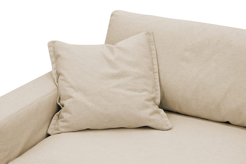 Valencia ekstra dyp lenestol med avtakbart og vaskbart trekk - Beige - Møbler - Stoler & lenestoler - Lenestoler