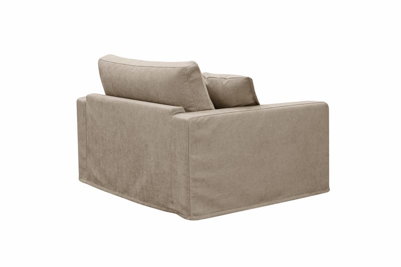 Valencia ekstra dyp lenestol med avtakbart og vaskbart trekk - Brun - Møbler - Stoler & lenestoler - Lenestoler