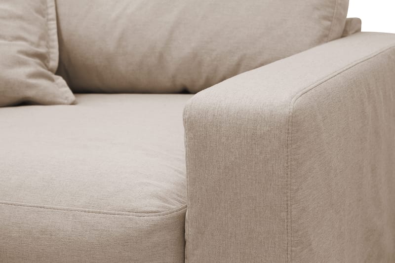 Valencia ekstra dyp lenestol med avtakbart og vaskbart trekk - Lysebrun - Møbler - Stoler & lenestoler - Lenestoler