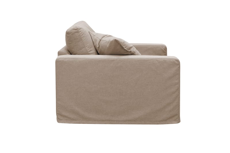 Valencia ekstra dyp lenestol med avtakbart og vaskbart trekk - Lysebrun - Møbler - Stoler & lenestoler - Lenestoler