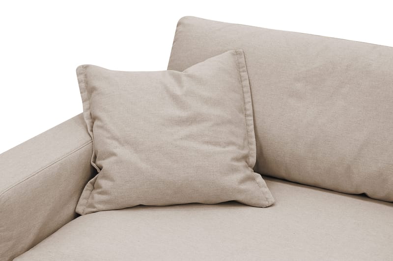 Valencia ekstra dyp lenestol med avtakbart og vaskbart trekk - Lysebrun - Møbler - Stoler & lenestoler - Lenestoler