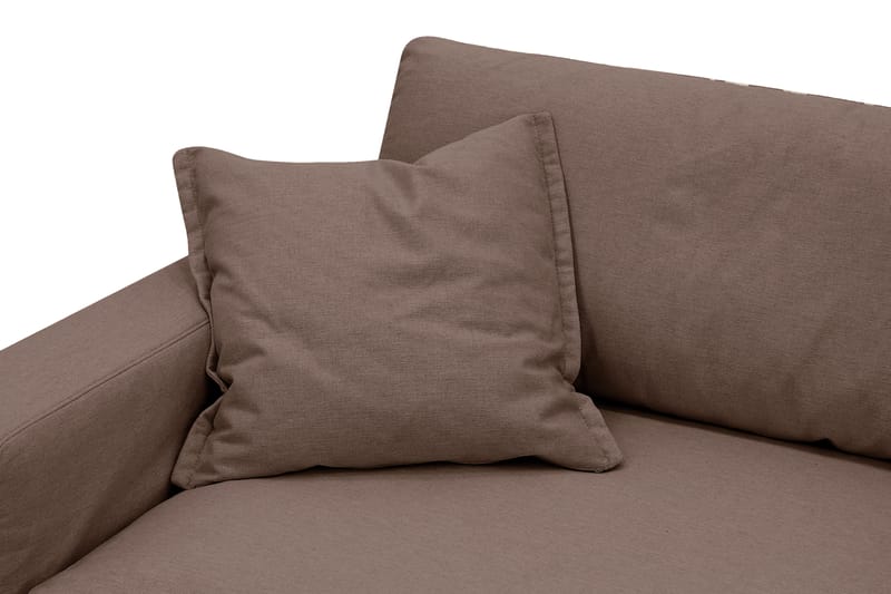 Valencia ekstra dyp lenestol med avtakbart og vaskbart trekk - Mørkebrun - Møbler - Stoler & lenestoler - Lenestoler