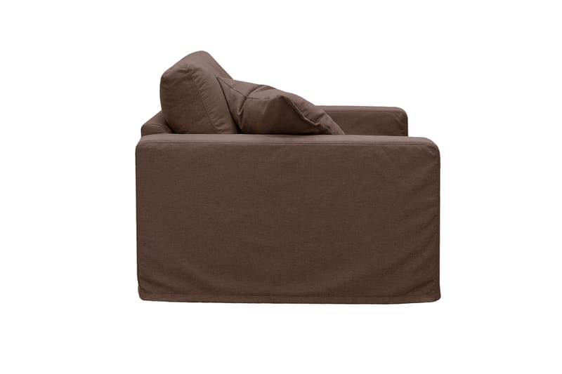 Valencia ekstra dyp lenestol med avtakbart og vaskbart trekk - Mørkebrun - Møbler - Stoler & lenestoler - Lenestoler