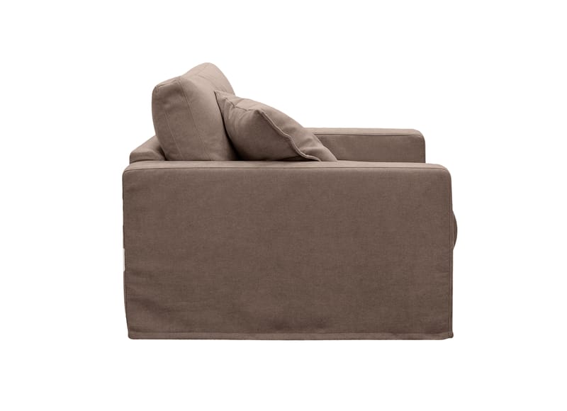 Valencia ekstra dyp lenestol med avtakbart og vaskbart trekk - Mørkebrun - Møbler - Stoler & lenestoler - Lenestoler