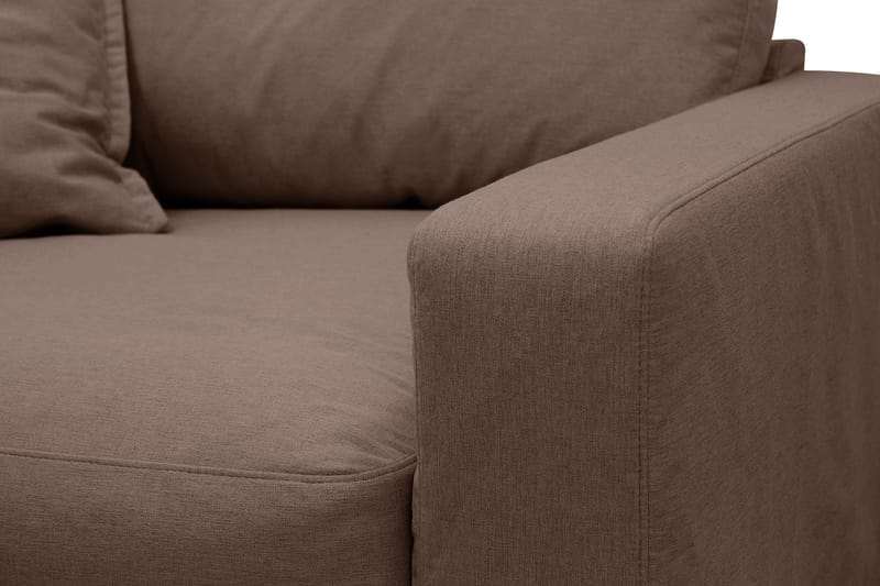 Valencia ekstra dyp lenestol med avtakbart og vaskbart trekk - Mørkebrun - Møbler - Stoler & lenestoler - Lenestoler