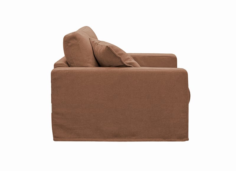 Valencia ekstra dyp lenestol med avtakbart og vaskbart trekk - Rustbrun - Møbler - Stoler & lenestoler - Lenestoler