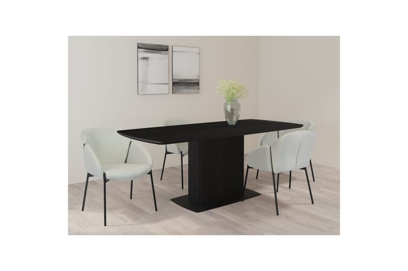 Westfox Karmstol - Hvit - Møbler - Stoler & lenestoler - Spisestuestoler & kjøkkenstoler