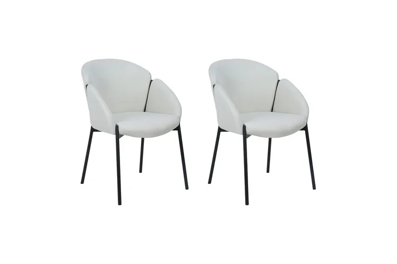 Westfox Karmstol - Hvit - Møbler - Stoler & lenestoler - Spisestuestoler & kjøkkenstoler