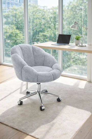 Wing Chair Atelier Del Sofa Grå - Møbler - Stoler & lenestoler - Kontorstol & skrivebordsstol