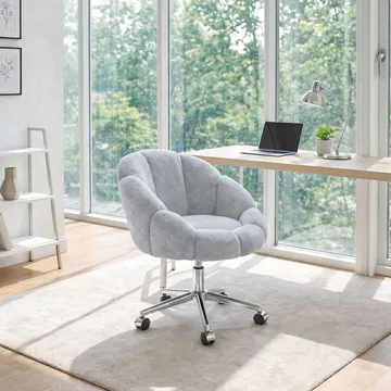 Wing Chair Atelier Del Sofa Grå - Møbler - Stoler & lenestoler - Kontorstol & skrivebordsstol