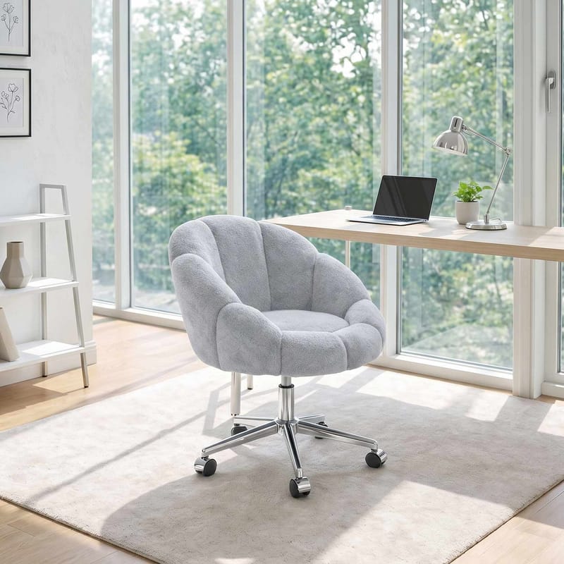 Wing Chair Atelier Del Sofa Grå - Møbler - Stoler & lenestoler - Kontorstol & skrivebordsstol