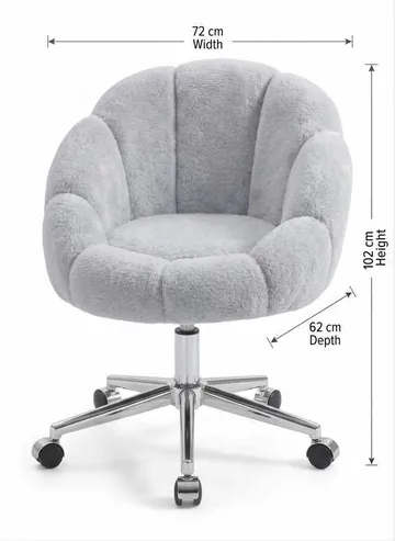 Wing Chair Atelier Del Sofa Grå - Møbler - Stoler & lenestoler - Kontorstol & skrivebordsstol