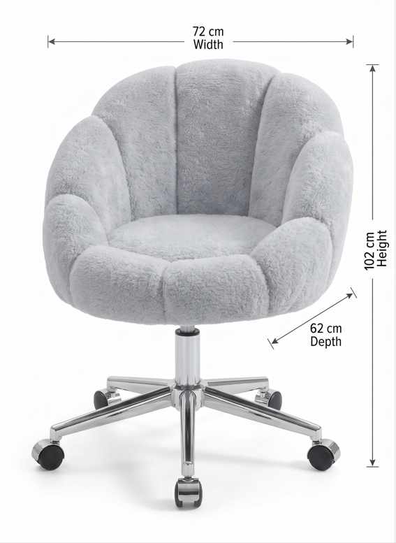 Wing Chair Atelier Del Sofa Grå - Møbler - Stoler & lenestoler - Kontorstol & skrivebordsstol