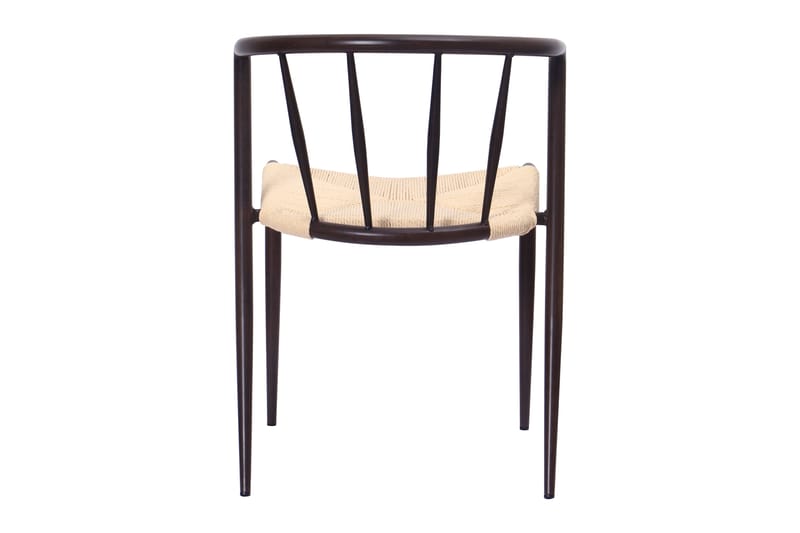 Winston Spisestol - Beige / Metallben Røkt eik - Møbler - Stoler & lenestoler - Spisestuestoler & kjøkkenstoler