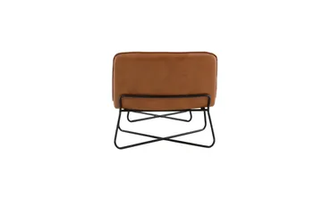 X-lounge Lenestol - Brun - Møbler - Stoler & lenestoler - Lenestoler - Lenestol skinn