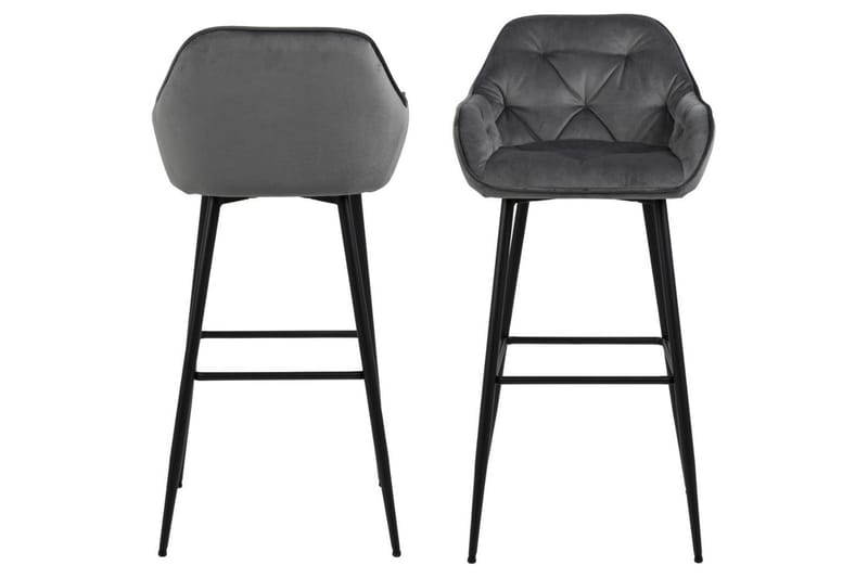 Zabinka Barkrakk 104 cm - Grå - Møbler - Stoler & lenestoler - Barstoler