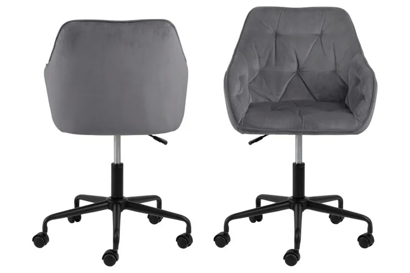 Zabinka Kontorstol - Grå - Møbler - Stoler & lenestoler - Kontorstol & skrivebordsstol