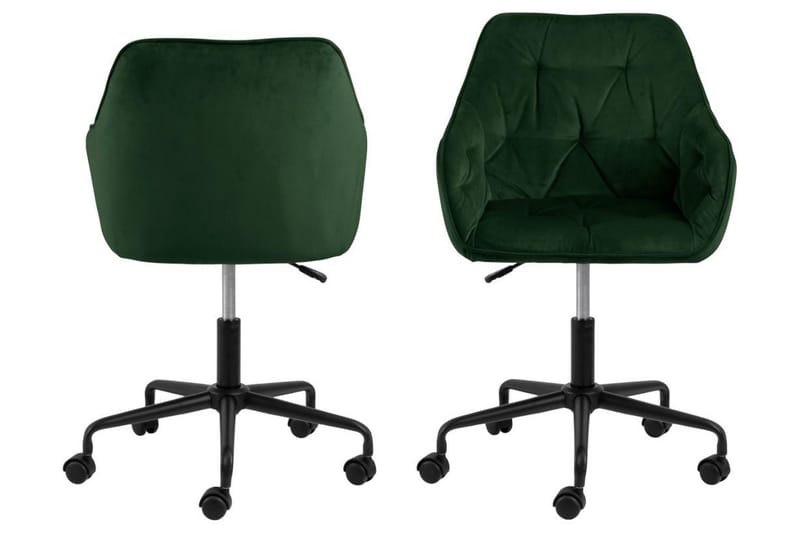 Zabinka Kontorstol - Grønn - Møbler - Stoler & lenestoler - Kontorstol & skrivebordsstol