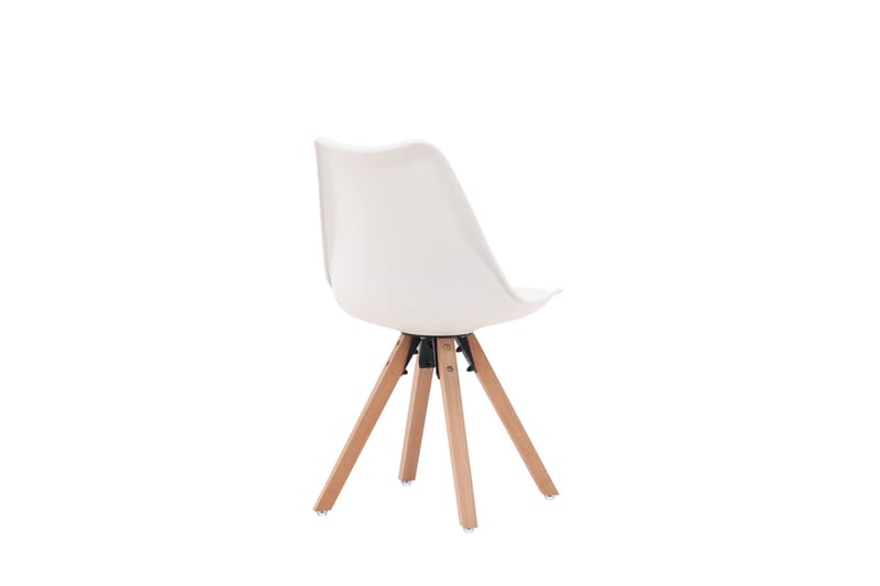 Zeno spisestol 2-pakning Venture Home White - Møbler - Stoler & lenestoler - Spisestuestoler & kjøkkenstoler
