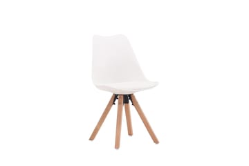 Zeno spisestol 2-pakning Venture Home White - Møbler - Stoler & lenestoler - Spisestuestoler & kjøkkenstoler