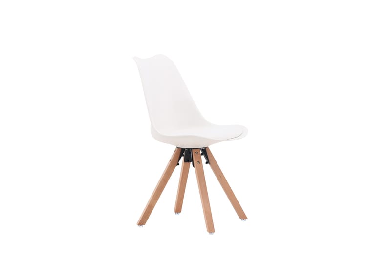 Zeno spisestol 2-pakning Venture Home White - Møbler - Stoler & lenestoler - Spisestuestoler & kjøkkenstoler