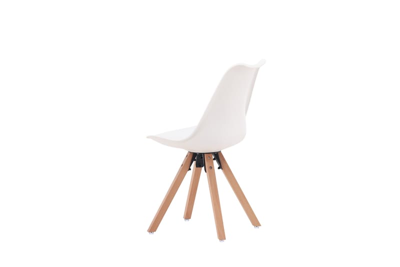 Zeno spisestol 2-pakning Venture Home White - Møbler - Stoler & lenestoler - Spisestuestoler & kjøkkenstoler