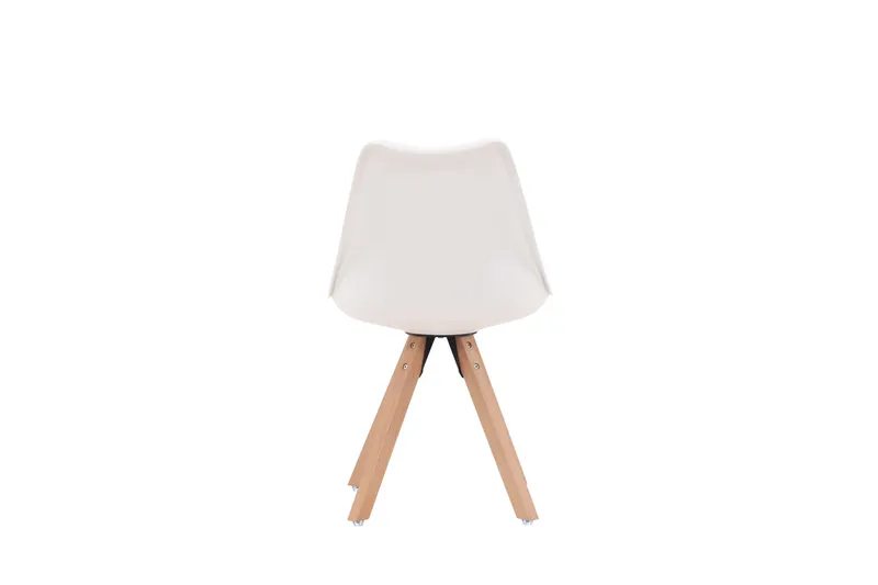 Zeno spisestol 2-pakning Venture Home White - Møbler - Stoler & lenestoler - Spisestuestoler & kjøkkenstoler