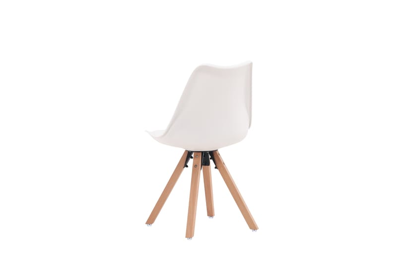 Zeno spisestol 2-pakning Venture Home White - Møbler - Stoler & lenestoler - Spisestuestoler & kjøkkenstoler