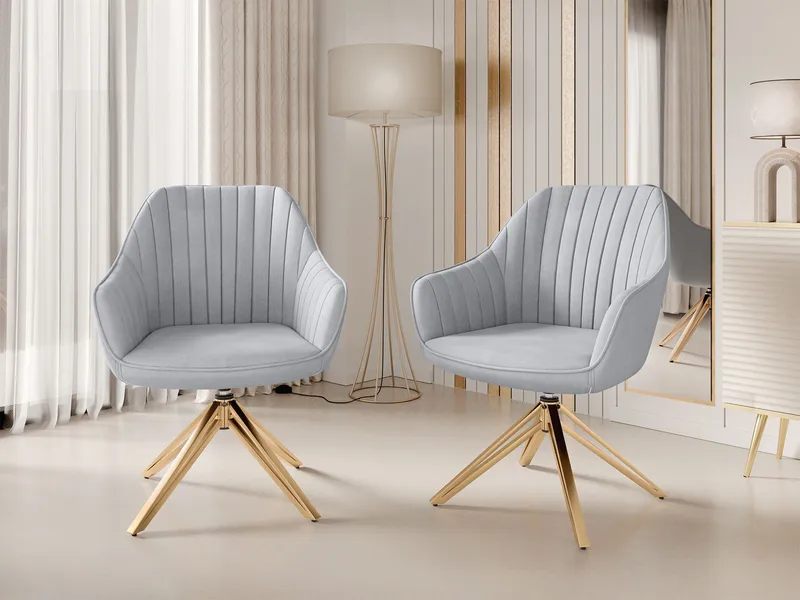 Zerlin Kontorstol - Grå - Møbler - Stoler & lenestoler - Kontorstol & skrivebordsstol