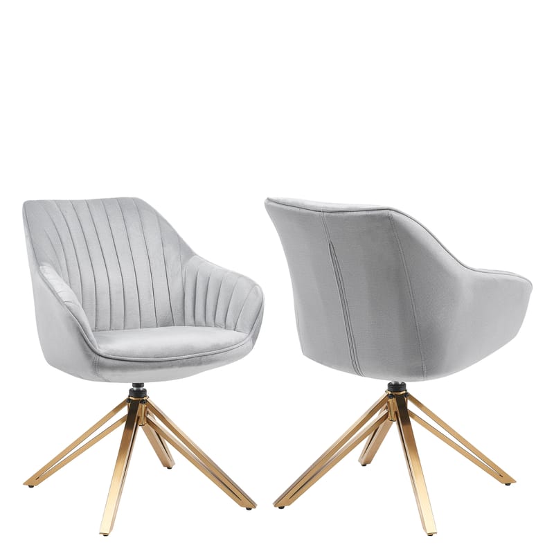 Zerlin Kontorstol - Grå - Møbler - Stoler & lenestoler - Kontorstol & skrivebordsstol