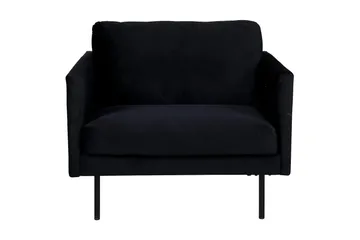 Zoom Lenestol - Svart - Møbler - Stoler & lenestoler - Lenestoler