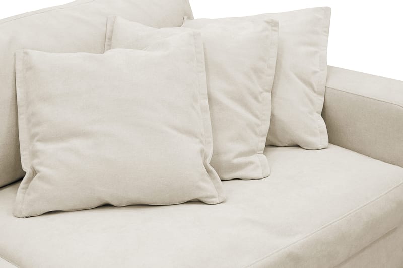 Valencia Ekstra dyp 5-seters sofa i chenille - Beige - Møbler - Sofaer